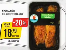 Mega Image Minunile mării file macrou, grill Ofertă
