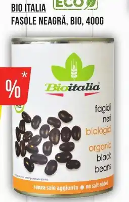 Mega Image Bio italia fasole neagră, bio Ofertă