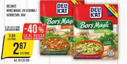 Mega Image DELIKAT Bors magic, cu legume/ verdeţuri Ofertă