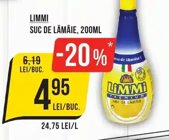 Mega Image Limmi suc de lămâie Ofertă