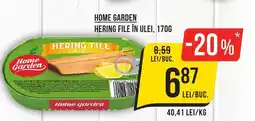 Mega Image Home garden hering file în ulei Ofertă