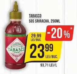 Mega Image Tabasco sos sriracha Ofertă