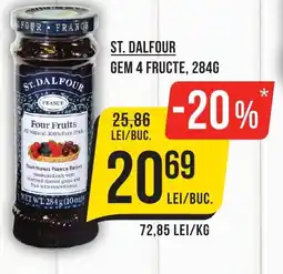 Mega Image ST. DAL FOUR Gem 4 fructe Ofertă