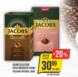 Mega Image Jacobs selection cafea măcinată/crema italiano/intense Ofertă