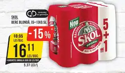 Mega Image SKOL Bere blondă Ofertă