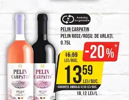 Mega Image Pelin carpatin pelin rose/roşu, de urlați Ofertă