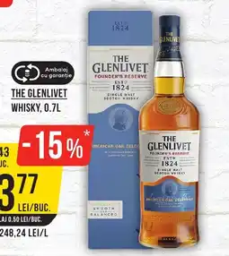 Mega Image The glenlivet whisky Ofertă