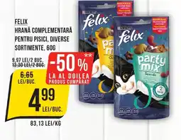 Mega Image Felix hrană complementară pentru pisici Ofertă