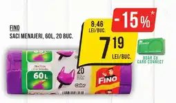 Mega Image Fino saci menajeri Ofertă