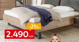 XXXLutz Set pat cu noptiere Ofertă