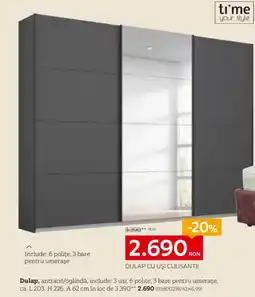 XXXLutz Dulap cu uşi culisante Ofertă