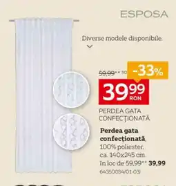 XXXLutz Perdea gata confecționată Ofertă