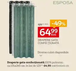 XXXLutz Draperie gata confecţionată Ofertă