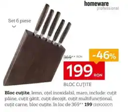 XXXLutz Bloc cuţite Ofertă