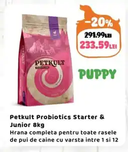 Animax Petkult Probiotics Starter & Junior Ofertă