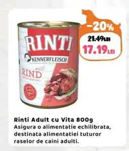 Animax RINTI Adult cu Vita Ofertă
