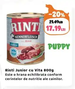 Animax RINTI Junior cu Vita Ofertă