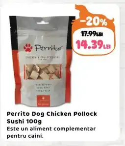 Animax Perrito Dog Chicken Pollock Sushi Ofertă