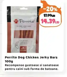 Animax Perrito Dog Chicken Jerky Bars Ofertă