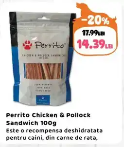 Animax Perrito Chicken & Pollock Sandwich Ofertă