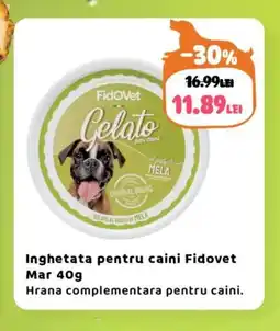 Animax Inghetata pentru caini Fidovet Mar Ofertă
