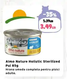 Animax Almo Nature Holistic Sterilized Pui Ofertă