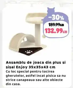 Animax Ansamblu de joaca din plus si sisal Enjoy Ofertă
