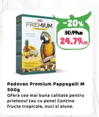 Animax Padovan Premium Pappagalli M Ofertă