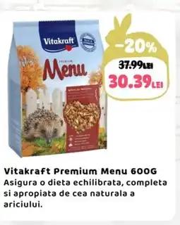 Animax Vitakraft Premium Menu Ofertă