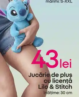 Pepco Jucărie de pluş cu licenţă Lilo & Stitch Ofertă