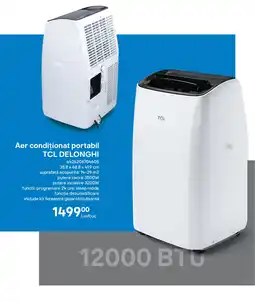 Brico Depôt Aer condiționat portabil TCL DELONGHI Ofertă