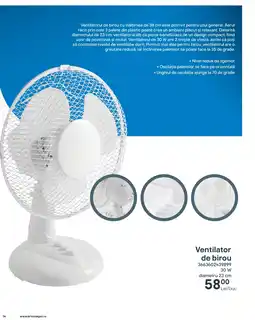 Brico Depôt Ventilator de birou Ofertă