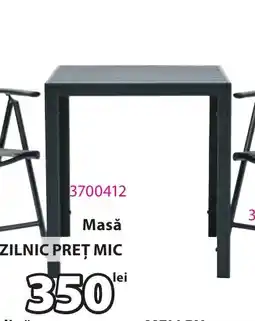JYSK JERSORE masă grădină Ofertă