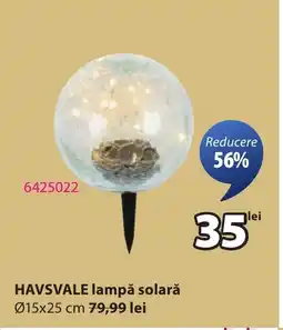 JYSK HAVSVALE lampǎ solară Ofertă