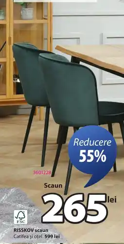 JYSK RISSKOV scaun Ofertă