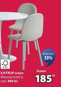 JYSK EJSTRUP scaun Ofertă
