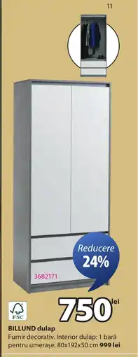 JYSK BILLUND dulap Ofertă