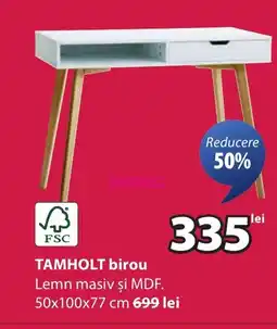 JYSK TAMHOLT birou Ofertă