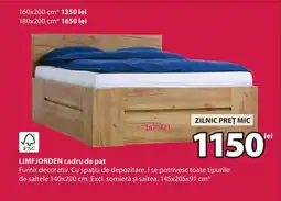 JYSK LIMFJORDEN cadru de pat Ofertă