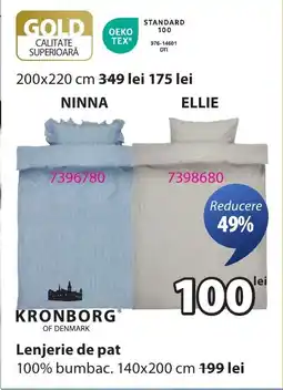 JYSK Lenjerie de pat Ofertă
