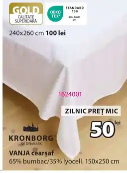 JYSK VANJA cearsaf Ofertă