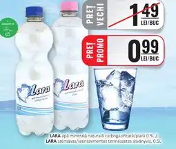 CBA LARA apă minerală naturală carbogazificată/plată Ofertă