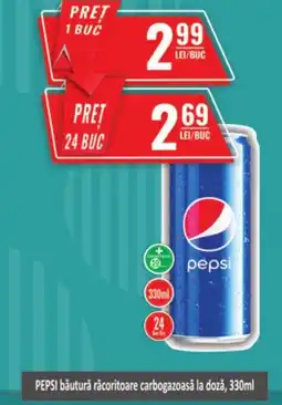 CBA PEPSI băutură răcoritoare carbogazoasă la doză Ofertă