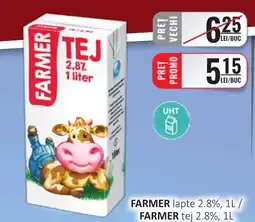 CBA FARMER lapte 2.8% Ofertă