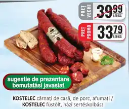 CBA KOSTELEC cârnaţi de casă, de porc, afumați Ofertă