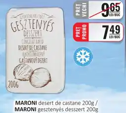 CBA MARONI desert de castane Ofertă
