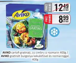 CBA AVIKO cartofi gratinați, cu cimbru și rozmarin Ofertă