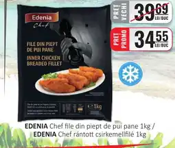 CBA EDENIA Chef file din piept de pui pane Ofertă