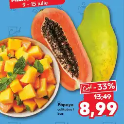 Kaufland Papaya Ofertă