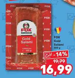 Kaufland FOX Gold Salami Ofertă